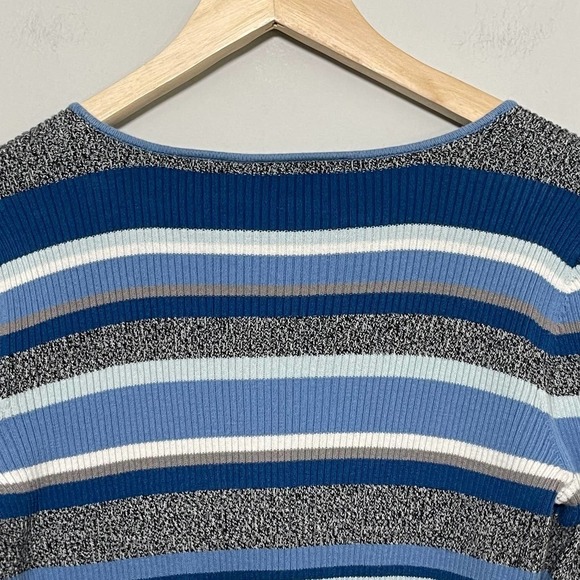 J. H.  COLLECTIBLES | LIGHTWEIGHT  SWEATER TOP SIZE M PETITE M (PETITE) - Picture 4 of 7